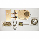 Kaba Ilco Auxiliary Lock,Jimmyproof Deadlock,Bronz 535-53-51