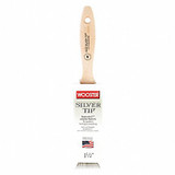 Wooster Paint Brush,1 1/2 in,Varnish,Polyester 5222-1 1/2