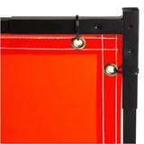 Steiner Welding Screen, 6 ft H, 8 ft W, Orange 538-6X8