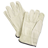 MCR™ Safety Unlined Pigskin Driver Gloves, Cream, X-Large, 12 Pairs 3400XL