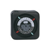 Intermatic Timer,Mechanical,120V,9.5A,Plug In TN111RM40