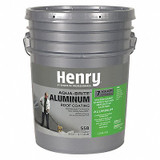 Henry Aluminum Roof Coating,Water Base,5 gal HE558018