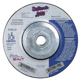 United Abrasives/Sait Abrsv Cut-Off Wheel,T27,4-1/2in,5/8in-11 23319