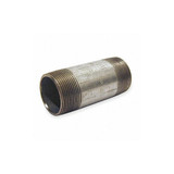 Beck Pipe Nipple,1/2",6",Galvanized Steel 0331016402