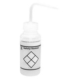 Sp Scienceware Wash Bottle,Std,8 oz,Write-On,White,PK3 F11643-0238