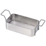 Elma Ultrasonics Basket,3" x 4-1/10" x 7-1/2",SS 40 basket