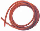 Sim Supply Silicone Round Cord,3/16"D,10'L,70A,Red  ZUSA-RC-494