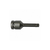 Apex Tool Group Socket Bit, Steel, 854-TX-50-1PK