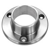 Lavi Industries Wall Flange,SS,1-1/16" H,3" L 49-510/1H