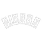 Rae Pavement Stencil,18 in,Number Kit,1/16 STL-116-8180