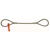 Lift-All Wire Rope Sling,2 ft L,2,200 lb Load Cap 38EZEEX2