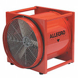 Allegro Industries Confined Space Fan,Orange,22" W 9525-01