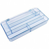 Flambeau Compartment Box,Snap,Clear,1 11/16 in 5130CL