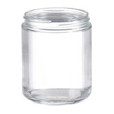 Wheaton Jar,250 mL,94 mm H,Clear,PK24 W216921