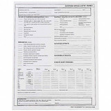 Brady Confined Space Entry Permits,Paper,PK25 65936