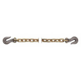 Peerless Straight Chain,Crbn Steel,10'L,6,600 lb  8611543