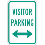Lyle Visitor Parking Sign,18" x 12"  T1-1040-HI_12x18