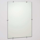 See All Industries Frameless Mirror,12 in W,18 in H G1218G