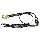 Falltech Shock-Absorbing Lanyard,Black 8242L