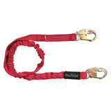 Falltech Shock-Absorbing Lanyard,Red 8247B