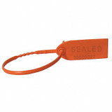 Tydenbrooks X Strap Seal, 12"L,Orange,PK50 1061053
