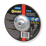 Norton Abrasives DepressdCntrCtOffWhl,5/8"-11CN,ThreadHle 66252841903