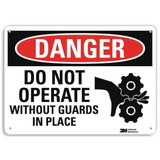 Lyle Danger Sign,7 inx10 in,Plastic U1-1085-NP_10X7