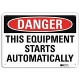 Lyle Danger Sign,10 inx14 in,Plastic U1-1063-NP_14X10