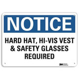 Lyle Notice Sign,10 inx14 in,Plastic U5-1253-NP_14X10