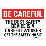 Lyle Safety Sign,10 inx14 in,Plastic U7-1041-NP_14X10
