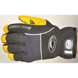 Caiman Cold Protection Gloves,M,Gold-Black,Pr 2960-4