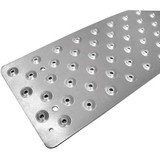 Handi Ramp Stair Tread Cover,Silver,30in W,Aluminum NST103730SL0