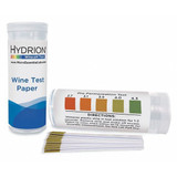 Hydrion Test s,2 3/4 in L,2.7 to 4.7 pH,PK100 WN-56