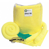 Spilltech Spill Kit,Bag,Chemical/Hazmat,6" H SPKHZ-TRK