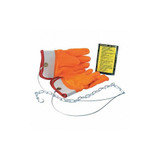 Ideal Warehouse Innovations Propane Gloves,PVC,Orange,1/2" W 70-1020