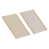 3m Hook-and-Loop Fast, White, Square, PK100 1-1-100-SJ3506/SJ3507