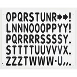 United Visual Products Letter Board Sign,24" x 38" UVSS120