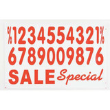 United Visual Products Letter Board Sign,24" x 38" UVSS120