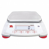 Ohaus Portable Scale,8200g,1g,Backlit LCD SPX8200
