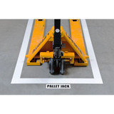 Brady Floor Tape,Yellow,2 inx100 ft,Roll 104312