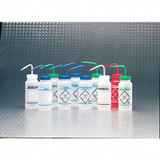 Sp Scienceware Wash Bottle,Std,16 oz,Soap,Blue,PK6 F11646-0614