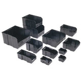 Quantum Storage Systems Divider,5 1/2 in,Black,6,PK6 DUS230CO