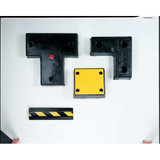 Manufacturer Varies Dock Bumper,18 x 4 x 18 In,Rubber L-1818-4
