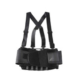 Ok-1 Back Support w/Suspenders,Black,M OK-200S-M