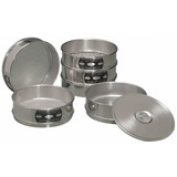 Advantech Manufacturing Sieve, #325, S/S, 8 In, Full Ht 325SS8F