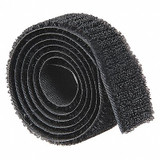 Velcro Brand Sew-On Tape,Blk,150ft. L,2" W,Loop 177209