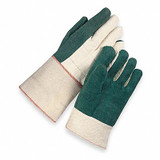 Wells Lamont Heat Resistant Gloves,Green, L,Cotton,PR Y6302L