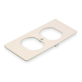 Legrand Duplex Receptacle Cover,Ivory 5507D