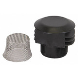Banjo Vent Cap,2" MNPT,Polypropylene VC230