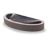 Arc Abrasives Sanding Belt,21 in L,1 1/8 in W,PK10 11-7020805